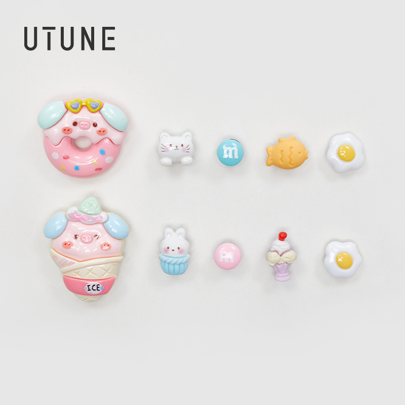 UTUNE Giày Quyến Rũ Cho Lỗ Giày Tắc Dễ Thương Ngộ nghĩnh Phụ Kiện