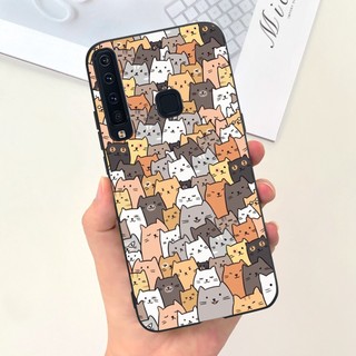 Dành Cho Samsung Galaxy A9 2018 Ốp Lưng SM-A920F Hoa Phổ Biến Hoạt Hình Vỏ Silicon Mềm TPU Cho Samsung A 9 2018 A9s Vỏ