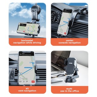 Giá đỡ điện thoại ô tô SEAMETAL loại giác hút thích hợp cho iPhone Xiaomi Samsung