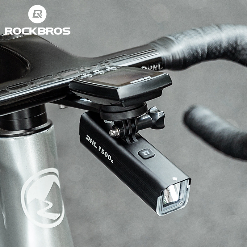 Rockbros Giá đỡ đồng hồ tốc độ đi xe đạp tích hợp kẹp mở rộng dành cho camera hành trình nhẹ