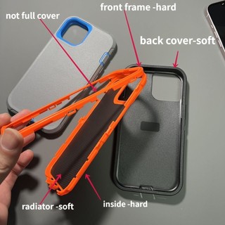 Ốp Điện Thoại 3 TRONG 1 Defender GT Cho Samsuang Galaxy S25 Ultra plus A55 A25 A22 5G A15 A14 A34 A54 A05S 4G 5G Điện Thoại Lắp Ráp Chống Sốc Cứng Dày Vỏ Ốp Lưng