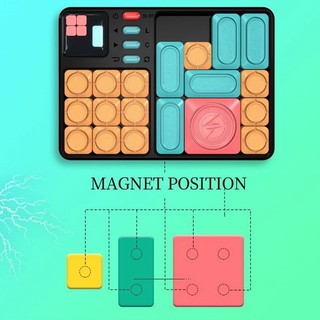 Trò Chơi Siêu Mê Cung Huarong Road Cảm Biến Thông Minh 500 + Câu Hỏi Ngân Hàng Brain Teaser Xếp Hình Đồ Chơi Cầm Tay Tương Tác Cho Mọi lứa tuổi
