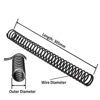 1 Lò xo nén dài hình chữ Y Đường kính dây 2mm-4mm OD 10mm-50mm Chiều dài 305mm