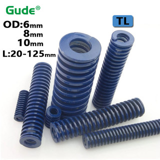 1Pc Nhẹ Tải Khuôn Lò Xo Nén Xanh Lò Xo Hợp Kim Thép Chiều Dài 20 - 125mm Đường Kính Ngoài 6mm 8mm 10mm