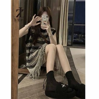 ZHELIHANGFEI Áo Sát Nách Mỏng Màu Sắc Tương Phản Thời Trang Cho Nữ
