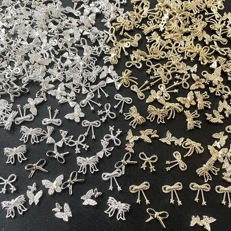 Phụ Kiện Trang Trí Móng Tay 3D Đính Đá Xinh Xắn