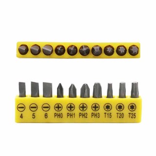 Cờ lê ổ cắm Mini 1 / 4 "6.35mm Đầu kép hình chữ L Đa chức năng Tuốc nơ vít tam giác bên trong Chìa khóa chữ thập Bộ mũi khoan Bit