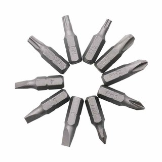 Cờ lê ổ cắm Mini 1 / 4 "6.35mm Đầu kép hình chữ L Đa chức năng Tuốc nơ vít tam giác bên trong Chìa khóa chữ thập Bộ mũi khoan Bit
