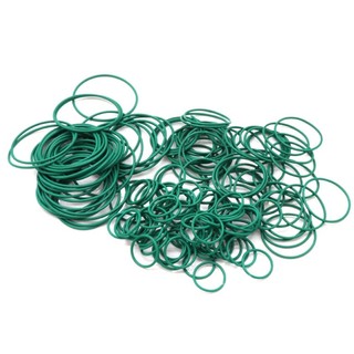 FKM Green Fluorine Cao su O-Ring OD Độ dày 4-50mm CS 1mm Vòng đệm kín Vòng đệm chống dầu Axit & kiềm 2 / 4 / 5 / 10 / 20 Chiếc