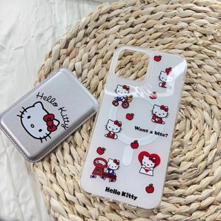 Ví điện thoại nữ tính bạc Thích hợp cho giá đỡ thẻ điện thoại từ tính Iphone 15promax