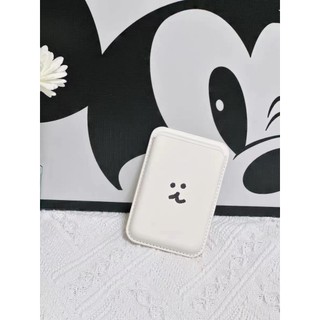 Ví đựng thẻ điện thoại từ tính hình gấu nâu thích hợp cho giá đỡ điện thoại iPhone 15promax