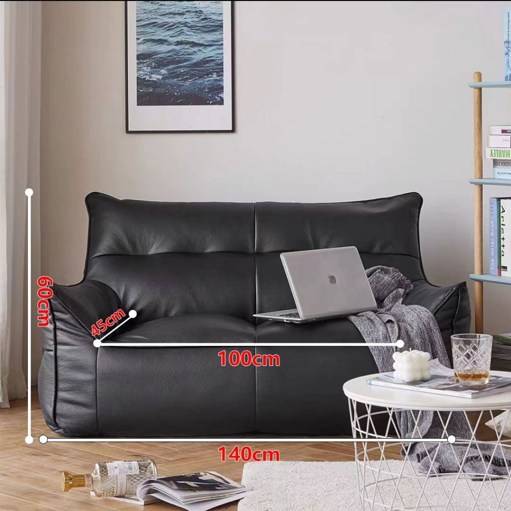 Sofa  ghế lười Giường đôi Phòng ngủ tại nhà vải da Công nghệ Vải chống thấm nước ghế hạt xốp mềm mại
