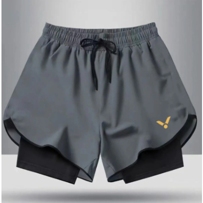 Victor 2024 Mới Chạy Cầu Lông Thể Dục Quần Short Thể Thao Hai Lớp Khô Nhanh Quần Short Thể Thao Thoáng Khí