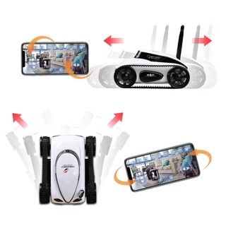 Eboyu 272 Wifi Mini i-spy RC Xe Tăng Xe RC Camera Ô Tô HappyCow 777-272 Với 30W Pixels Camera Cho iPhone iPad Bộ Điều Khiển iPod