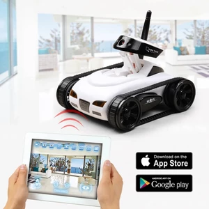 Eboyu 272 Wifi Mini i-spy RC Xe Tăng Xe RC Camera Ô Tô HappyCow 777-272 Với 30W Pixels Camera Cho iPhone iPad Bộ Điều Khiển iPod