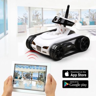 Eboyu 272 Wifi Mini i-spy RC Xe Tăng Xe RC Camera Ô Tô HappyCow 777-272 Với 30W Pixels Camera Cho iPhone iPad Bộ Điều Khiển iPod