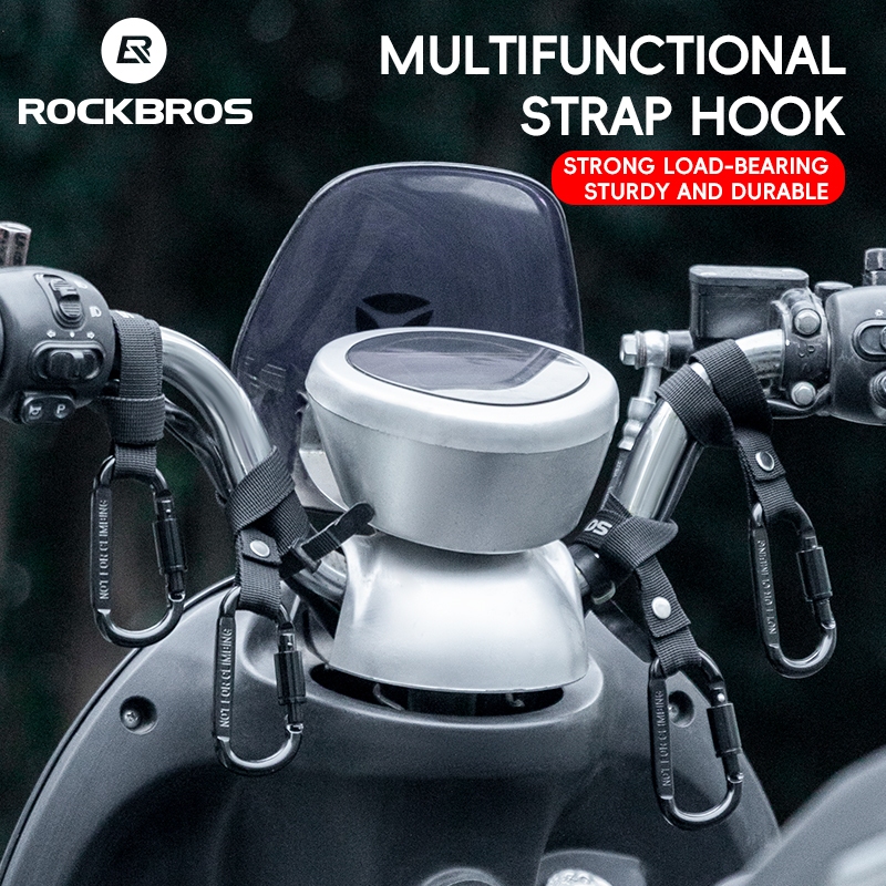 ROCKBROS Móc Treo Cho Xe Đạp / Xe Máy Gắn Trước Phát Hành Nhanh Treo Mũ Bảo Hiểm Takeaway Khóa