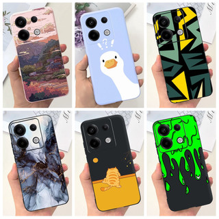 Dành Cho Xiaomi Redmi Note 13 Pro 5G Ốp điện thoại Silicon Mềm TPU Sơn Chống Sốc Phổ Biến Cho Redmi Note13 Pro 5G Vỏ