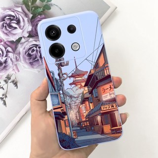 Dành Cho Xiaomi Redmi Note 13 Pro 5G Ốp điện thoại Silicon Mềm TPU Sơn Chống Sốc Phổ Biến Cho Redmi Note13 Pro 5G Vỏ