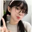 【COD 】kính cận có độ - 0.50 ~ - 6.00 Kính Cận Gọng Trong Suốt Chống Ánh Sáng Xanh Phong Cách Hàn Quốc Thời Trang kính JS1020