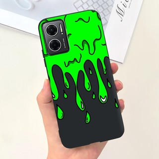 Dành Cho Xiaomi Redmi Note 11E Vỏ Hoa Phổ Biến Trái Tim Tình Yêu Silicon Mềm Ốp Lưng Cho Redmi 10 5G 2022 Vỏ Điện Thoại