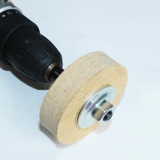 3 inch 75 Mm Khoan Mài Bánh Xe Đánh Bóng Cảm Thấy Len Đánh Bóng Miếng Mài Đĩa Dụng Cụ Đánh Bóng Phụ Kiện Máy Đánh Bóng