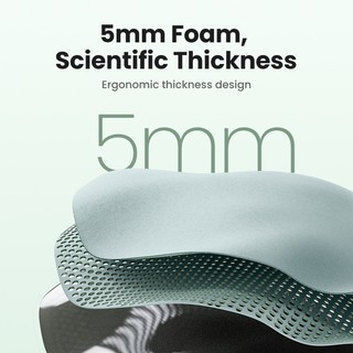 UGREEN Tấm Lót Chuột tiện dụng Hỗ trợ cổ tay Thân thiện với da Hai màu Thiết kế mềm Memory Foam Chống trượt
