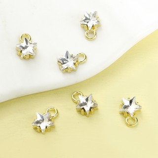 15 Chiếc Kim Cương Giả Lấp Lánh Pentagram Quyến Rũ Mặc Hàng Ngày Phù Hợp Với Phụ Kiện Trang Sức Năm Cánh Hình Ngôi Sao Mặt Dây Phù Hợp Với Quà Tặng DIY Cho Người Yêu Và Bạn Bè Eid al-Fitr Trang Trí