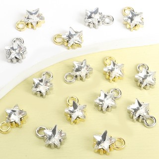 15 Chiếc Kim Cương Giả Lấp Lánh Pentagram Quyến Rũ Mặc Hàng Ngày Phù Hợp Với Phụ Kiện Trang Sức Năm Cánh Hình Ngôi Sao Mặt Dây Phù Hợp Với Quà Tặng DIY Cho Người Yêu Và Bạn Bè Eid al-Fitr Trang Trí