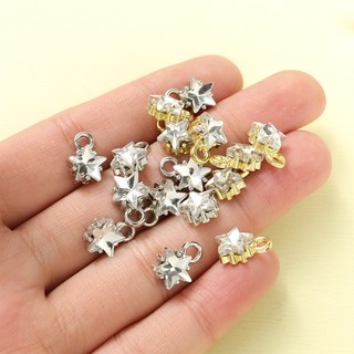 15 Chiếc Kim Cương Giả Lấp Lánh Pentagram Quyến Rũ Mặc Hàng Ngày Phù Hợp Với Phụ Kiện Trang Sức Năm Cánh Hình Ngôi Sao Mặt Dây Phù Hợp Với Quà Tặng DIY Cho Người Yêu Và Bạn Bè Eid al-Fitr Trang Trí