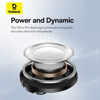 Tai nghe bluetooth không dây BASEUS Bowie E19 TWS chống thấm nước IPX5 ENC