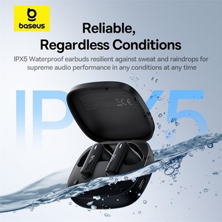 Tai nghe bluetooth không dây BASEUS Bowie E19 TWS chống thấm nước IPX5 ENC