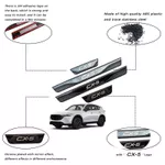 Dải Cửa Ô Tô Cho Xe Mazda CX-5 CX5 2013-2024 Phụ Kiện Chống Trầy Xước Ngưỡng Bảo Vệ Thép Không Gỉ Scuff Tấm Bảo Vệ Miếng Dán Bao 4 Phụ Kiện Ô Tô — ảnh 4
