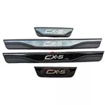 Dải Cửa Ô Tô Cho Xe Mazda CX-5 CX5 2013-2024 Phụ Kiện Chống Trầy Xước Ngưỡng Bảo Vệ Thép Không Gỉ Scuff Tấm Bảo Vệ Miếng Dán Bao 4 Phụ Kiện Ô Tô — ảnh 7