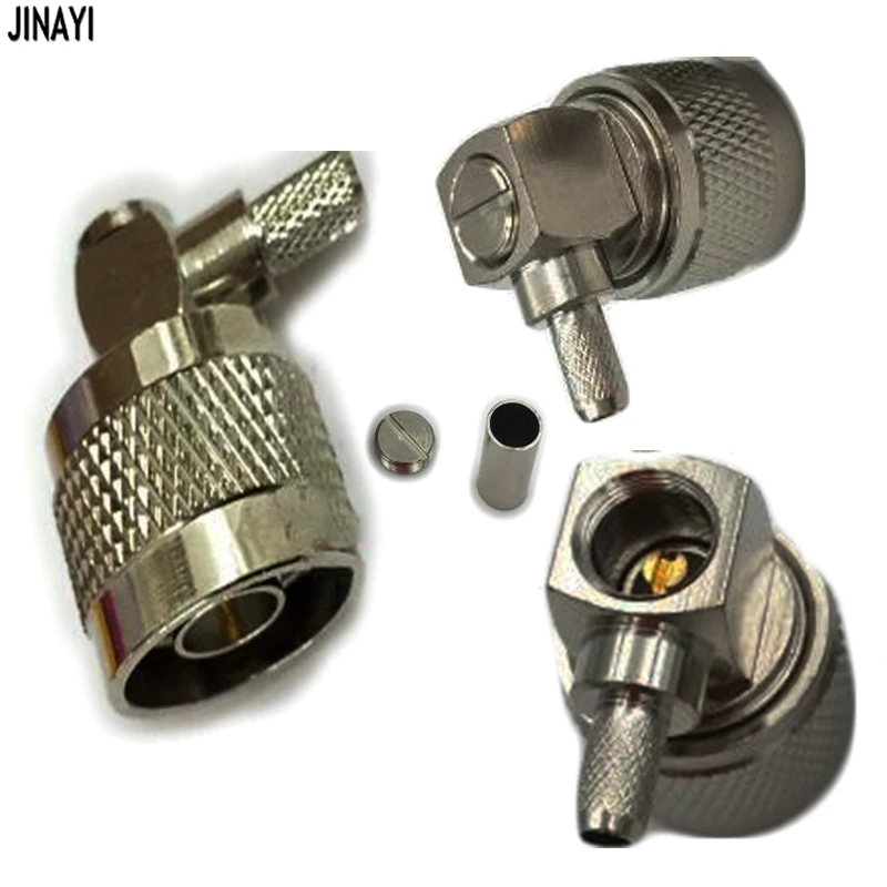 Connettore TNC maschio morsetto a spina RG174 RG316 / RG58 RG142 / RG8X / RG5 RG6 / RG8 LMR400 cavo RF coassiale drto e ad angolo retto  13