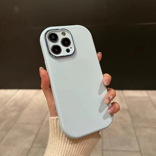 Ốp Điện Thoại Silicone Mềm Trường Hợp Phong Cách Tối Giản Chống Sốc Cho iPhone 15 14 13 12 11 Pro Max 15 Plus