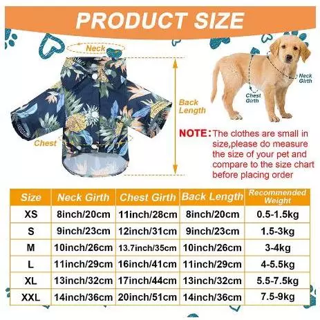Dog Pet Cat Shirt Hawaii – 2