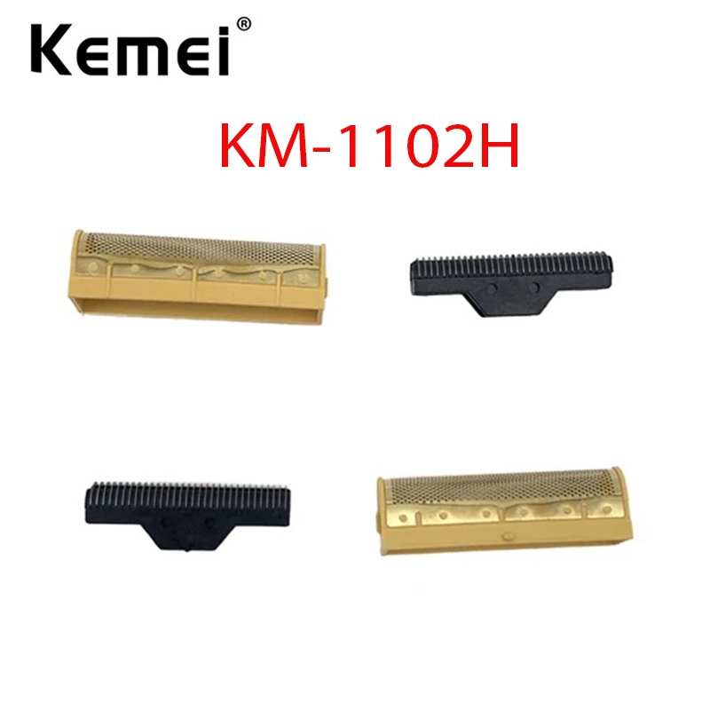 Ảnh Kemei 1102H Thay Thế Dao Cạo Lưỡi Dao Cạo Đầu Nam Máy Cạo Râu Điện KM-1102H Dao Cạo Lá Lưới Ban Đầu Râu Cạo Râu Phần 1