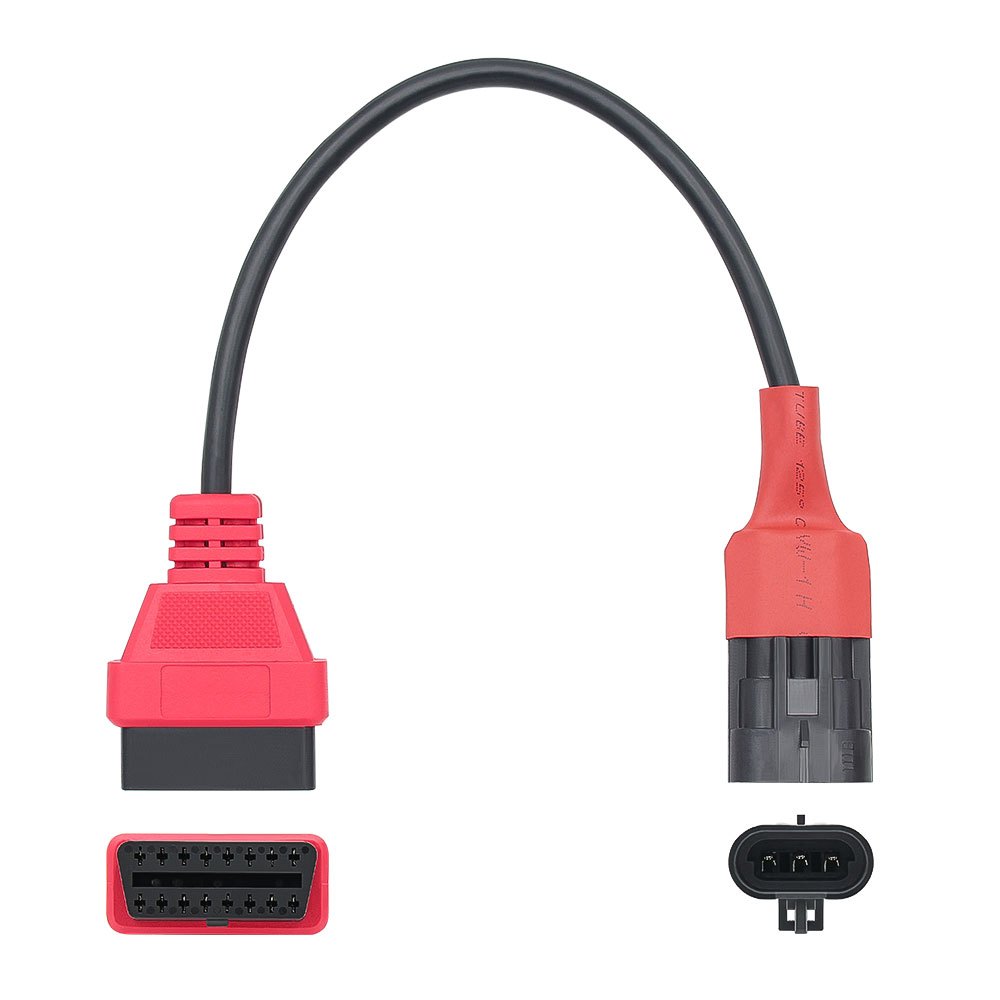 Dành Cho Xe Máy sym 3pin Đến 16pin Cổng OBD 2 OBD2 Ổ Cắm Moto Kết Nối Xe Máy Cáp Chẩn Đoán Cho sym vf3i