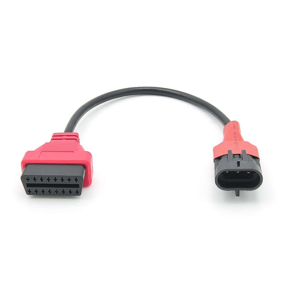 Dành Cho Xe Máy sym 3pin Đến 16pin Cổng OBD 2 OBD2 Ổ Cắm Moto Kết Nối Xe Máy Cáp Chẩn Đoán Cho sym vf3i