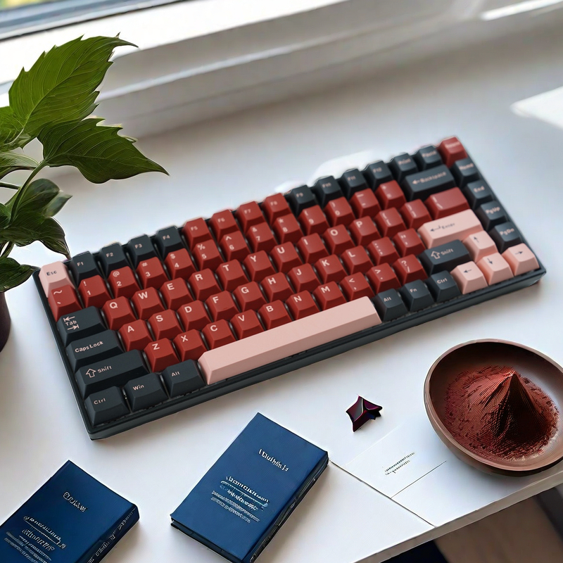 Bàn phím cơ Mathew Tech Honor84 Mechanical Keyboard Wireless Ba chế độ ...