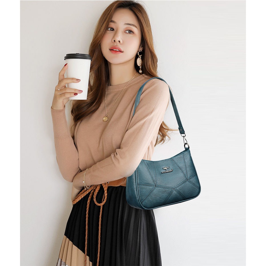 Hàng sẵn có - Ba lô nhỏ vuông nữ, nhẹ hợp thời trang, đeo vai, Messenger, đựng điện thoại