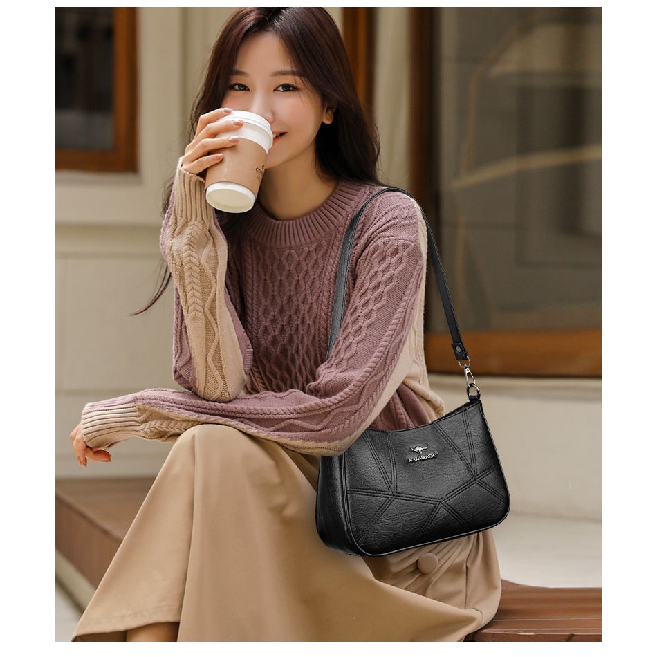 Hàng sẵn có - Ba lô nhỏ vuông nữ, nhẹ hợp thời trang, đeo vai, Messenger, đựng điện thoại