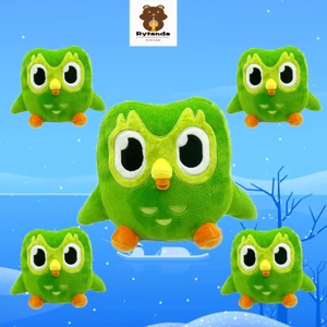 Rytanda Duolingo plush toy Gấu bông Duolingo cute Gấu Teddy tặng quà sinh nhật cho trẻ em