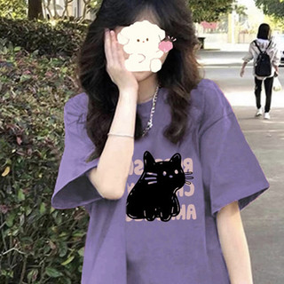 HIIXIIVI Áo thun nữ cotton tay ngắn oversize plus size 6XL, dáng rộng, thương hiệu địa phương