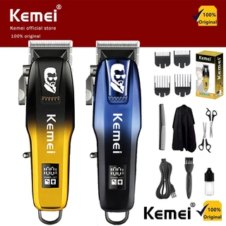 Kemei KM-709A Tông Đơ Cắt Tóc Không Dây Chuyên Nghiệp,Tăng Đơ Cắt Tóc Chính Hãng,Tăng Đơ Cắt Tóc Chuyên Nghiệp, Không Dây, Lưỡi Dao Sắc Bén, Pin Trâu