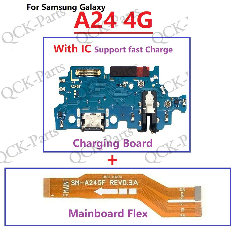 Dành Cho Samsung Galaxy A24 4G (A245F) Sạc USB Đế Sạc Cổng Cổng Kết Nối ...