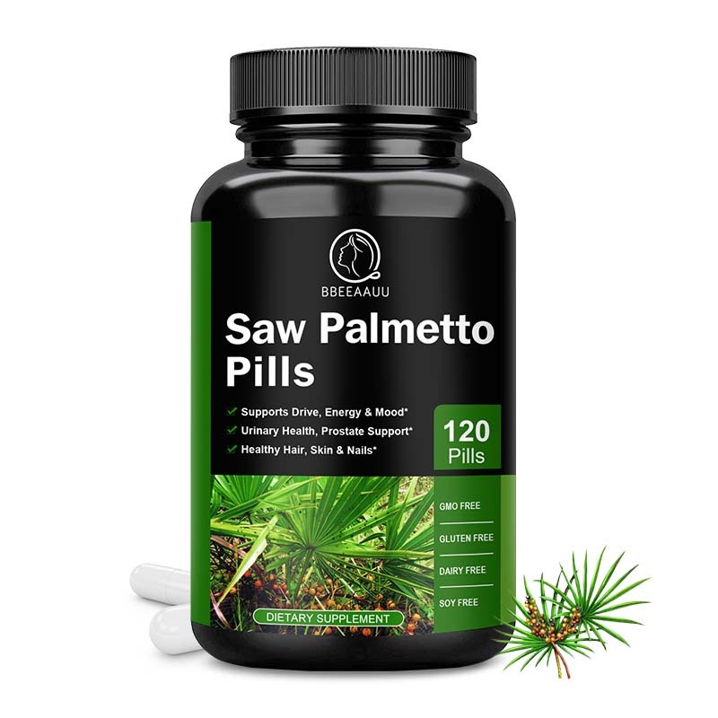 Beau Saw Palmetto Pills, Giảm tiểu thường xuyên, Hỗ trợ lái xe, & Tâm ...