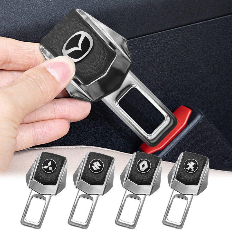 1 Cái / 2 Chiếc Cao Cấp Dây An Toàn Ô Tô Khóa Kim Loại Dây An Toàn Ô Tô Cảnh Báo Nút Chặn Cắm Cho Ô Tô