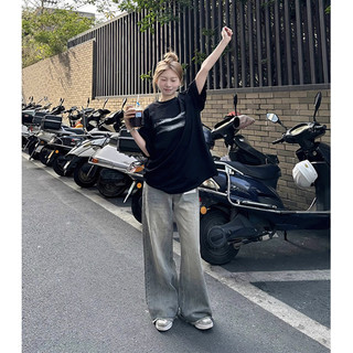 HIIXIIVI Mới 100% Cotton Plus Size 6XL Tay Ngắn Oversize Áo Thun Nữ Plus Size Tee Rời Thương Hiệu Địa Phương Người Phụ Nữ